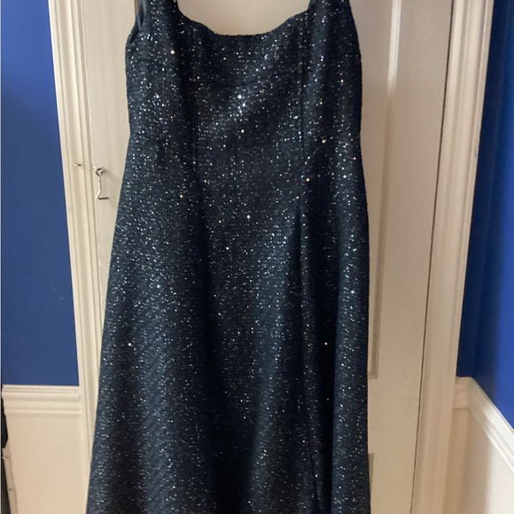 Women’s Aqua Black Sequin Dress- Size XXL- Bloomingdale’s- NWT- lined- - Picture 7 of 14